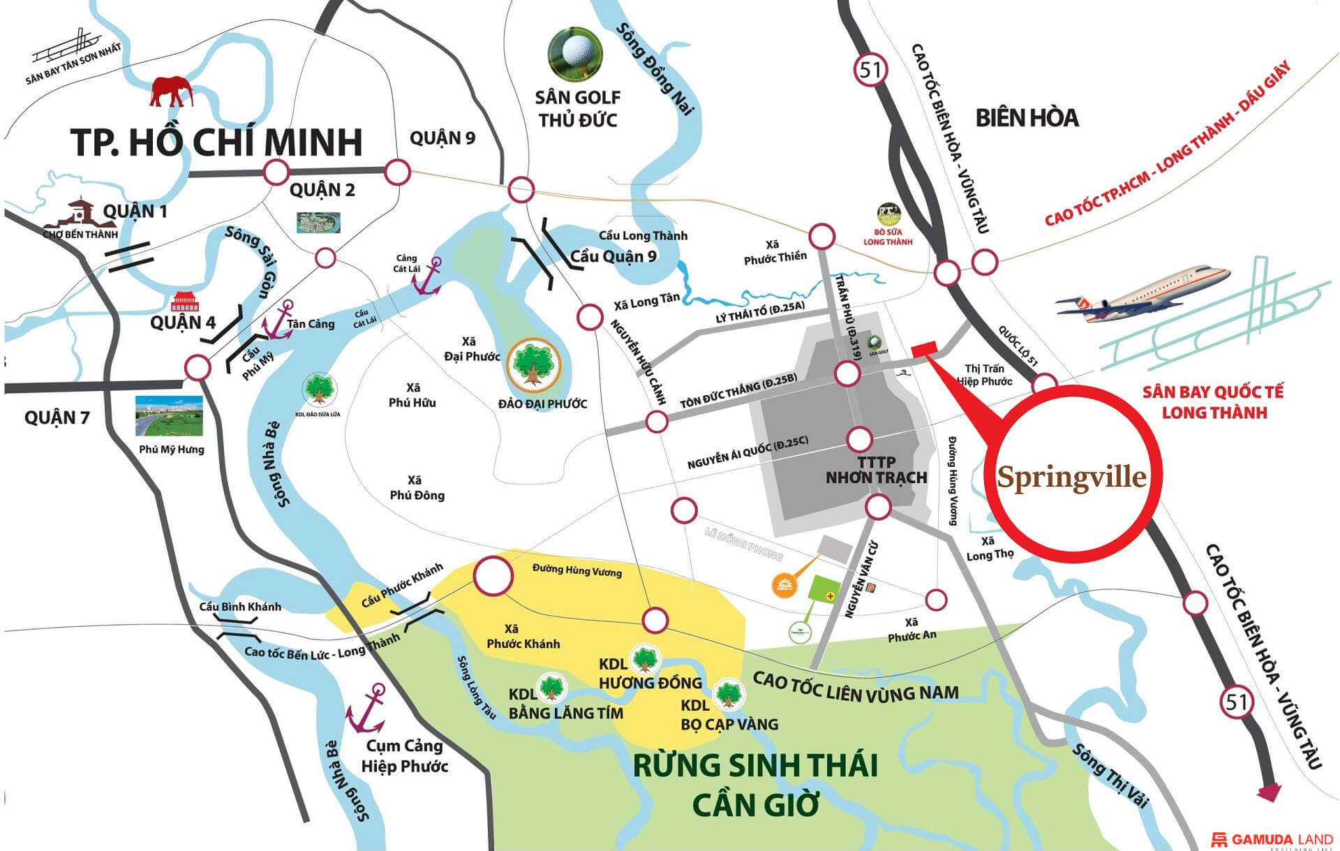 Vị trí Spring Ville